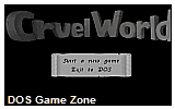 Cruel World DOS Game