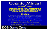 Cubics Maze & Cosmic Mines DOS Game