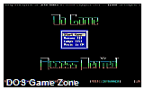 DaGame DOS Game