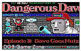 Dangerous Dave Goes Nutz DOS Game