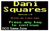 Dani Squares DOS Game