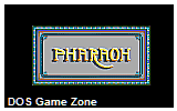 Day of the Pharaoh DOS Game