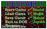 Despair 1 DOS Game