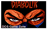 Diabolik 02 - La Gemma di Salomone DOS Game