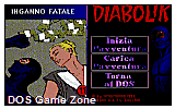 Diabolik 11 - Inganno Fatale DOS Game