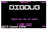 Dig Dug DOS Game