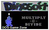 Dinosoft- Multiply and Divide DOS Game