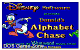 Donald's Alphabet Chase DOS Game