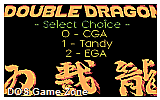 Double Dragon DOS Game