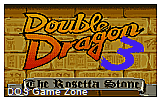 Double Dragon III The Sacred Stones DOS Game