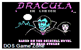 Dracula in London DOS Game