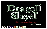 Dragon Slayer- The Legend of Heroes DOS Game