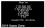 Drop Em DOS Game