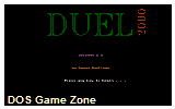 Duel 2000 DOS Game