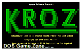Dungeons Of Kroz II DOS Game