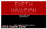Earth Invasion DOS Game