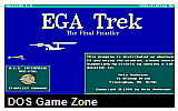 EGA Trek DOS Game