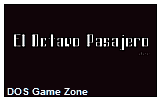 El Octavo Pasajero DOS Game