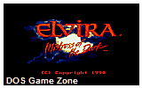 Elvira- Mistress of the Dark (demo) DOS Game