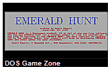 Emerald Hunt DOS Game