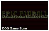 Epic Pinball DOS Game