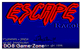 Escape from Ragor DOS Game