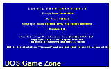 Escape From Tarabithia DOS Game