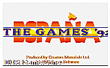 Espana The Games 92 DOS Game
