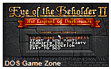 Eye of the Beholder II- The Legend of Darkmoon DOS Game
