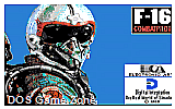 F-16 Combat Pilot (EGA-Tandy) DOS Game