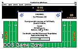 Football for Windows DOS Game