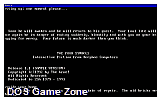 Four Symbols, The DOS Game