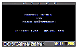 Frankus Tetris v1.20 DOS Game