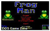 Frog Man DOS Game