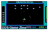 Galactic Battle DOS Game