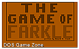 Game of Farkle, The DOS Game