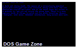 Gamez DOS Game