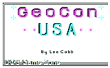 GeoCon USA DOS Game