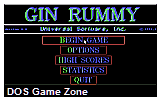 GinRummy DOS Game