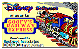 Goofy's Railway Express DOS Game