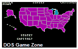 Guess the States and Capitals DOS Game