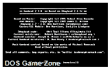 Gumband DOS Game