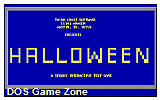 Halloween DOS Game
