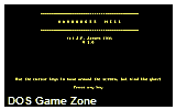 Hamburger Hell DOS Game