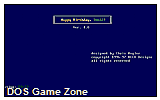 Happy Birthday, Yoshi! DOS Game