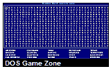 Hidden Word Search Game DOS Game