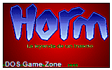Horm DOS Game