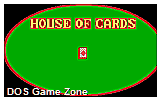 House Of Cards DOS Game