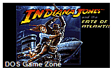 Indiana Jones and the Fate of Atlantis- The Action Game DOS Game