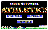 International Athletics DOS Game